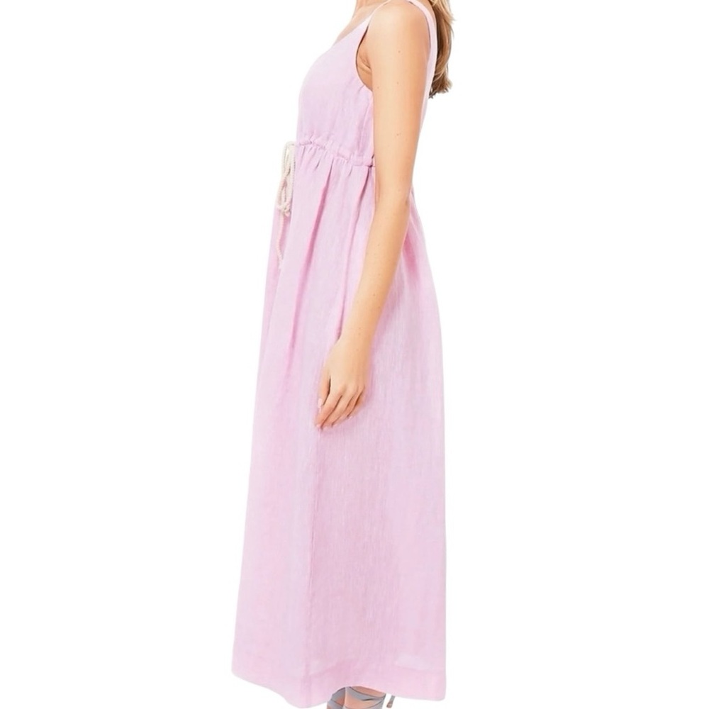 Pomander‎ Place Pink Sabella Dress Linen Maxi Size XXL NWT - Picture 6 of 8